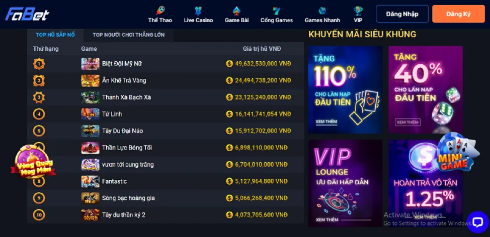 Ưu đãi độc quyền dành cho VIP sun888 đăng nhập